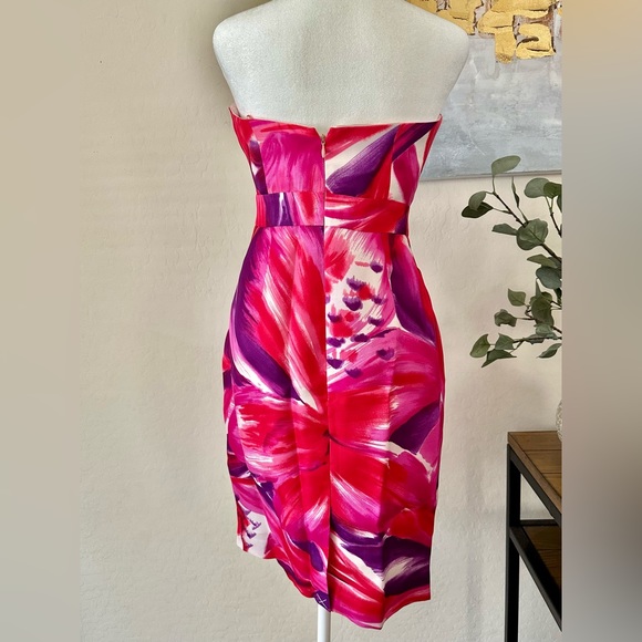 NWT J. Crew Floral Strapless Dress Retail $850 - Picture 4 of 5